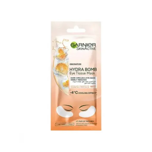 Garnier Skin active Orange Juice Hydrating Eye Face Mask